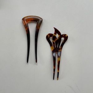 Set of “Tortoise Shell” Combs